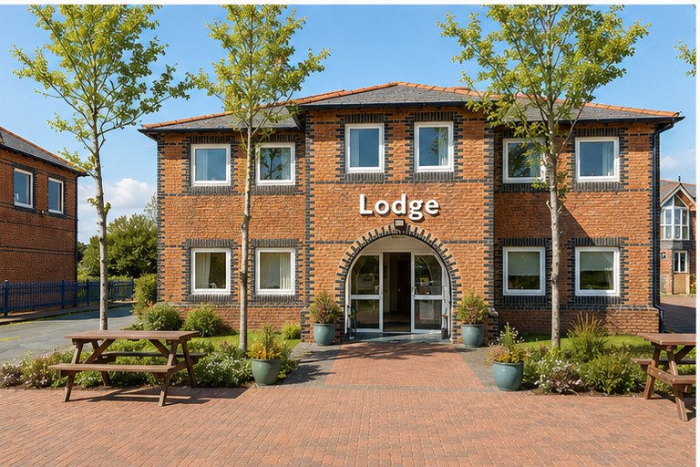 The Lodge exterior